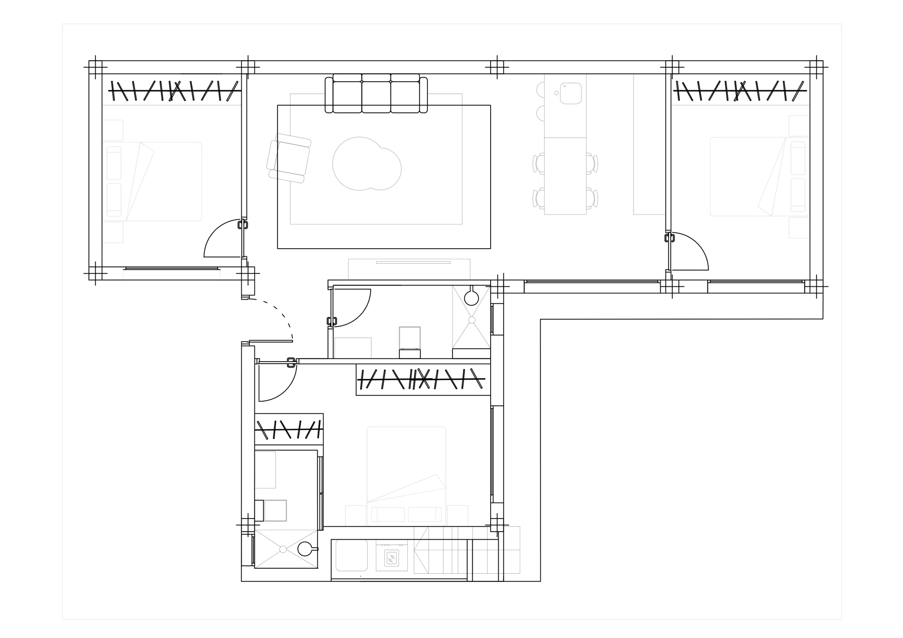 Detached home in Roldán — Ground-floor plan, page 1